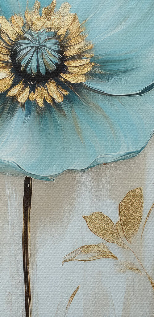 Delicate blooms in soft hues Delicate blooms in soft hues