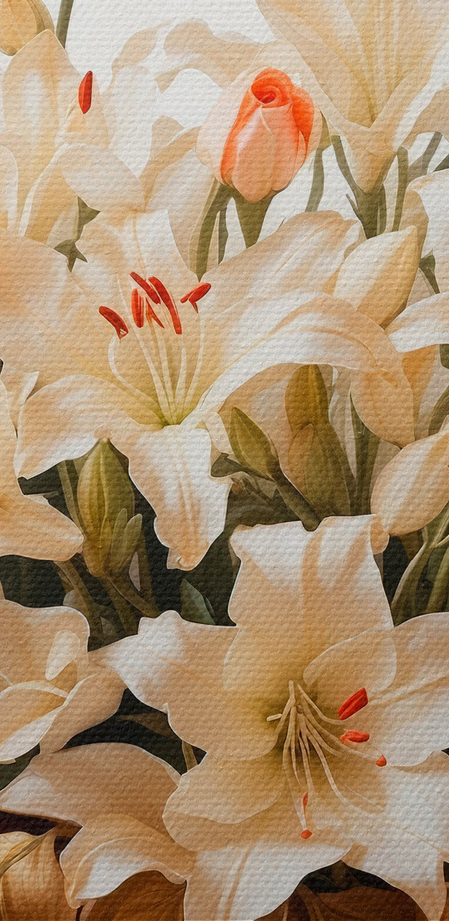 Vase de fleurs blanches