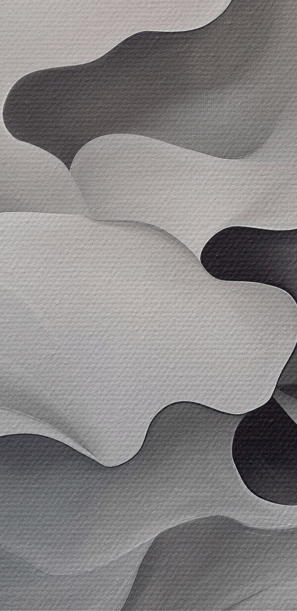 Art abstrait blanc et gris Art abstrait blanc et gris
