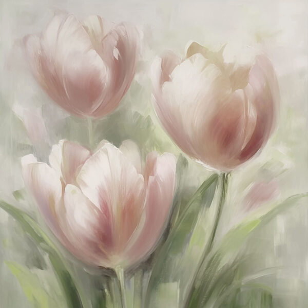 Peinture de fleurs roses Peinture de fleurs roses