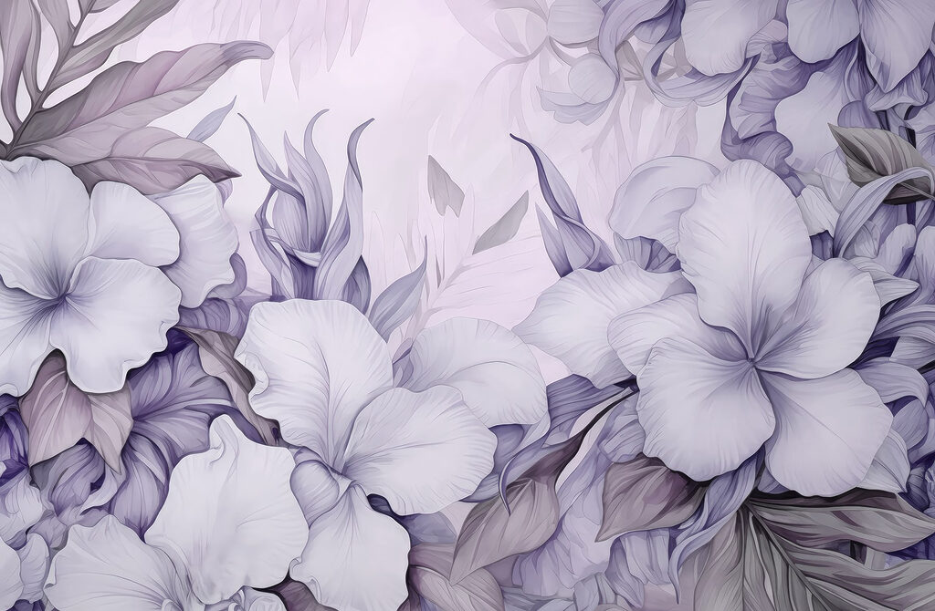 Fleurs délicates dans des tons pastels Fleurs délicates dans des tons pastels