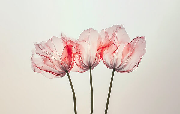 Groupe de fleurs roses Groupe de fleurs roses