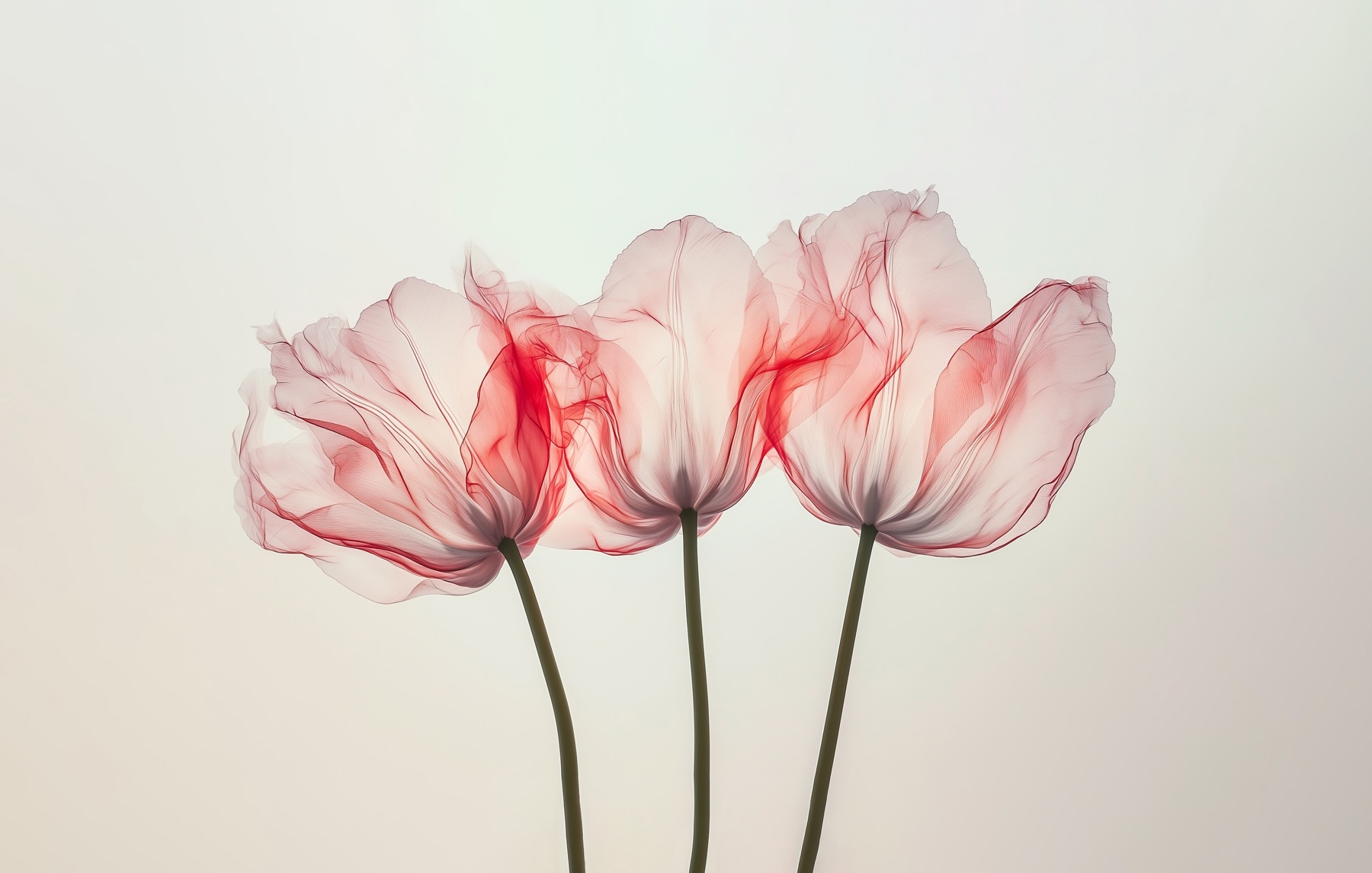 Group of pink flowers