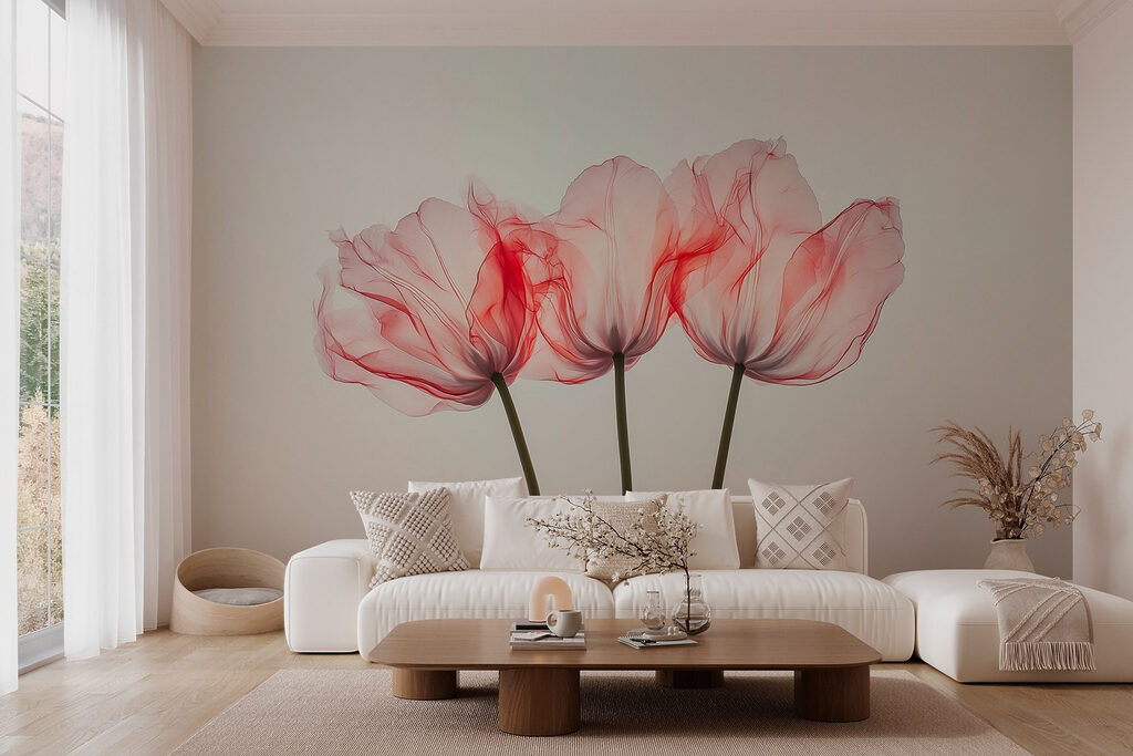 Group of pink flowers