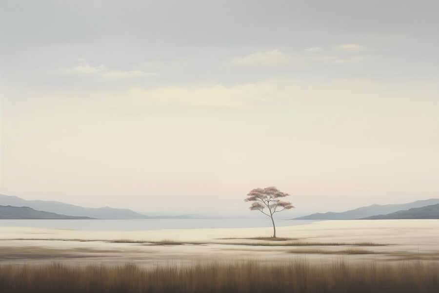 Arbre dans un champ