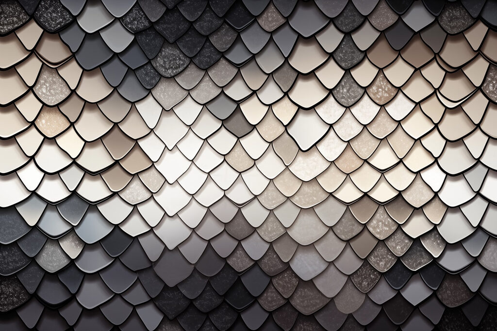 Échelles texturées dans une palette de couleurs discrètes Échelles texturées dans une palette de couleurs discrètes