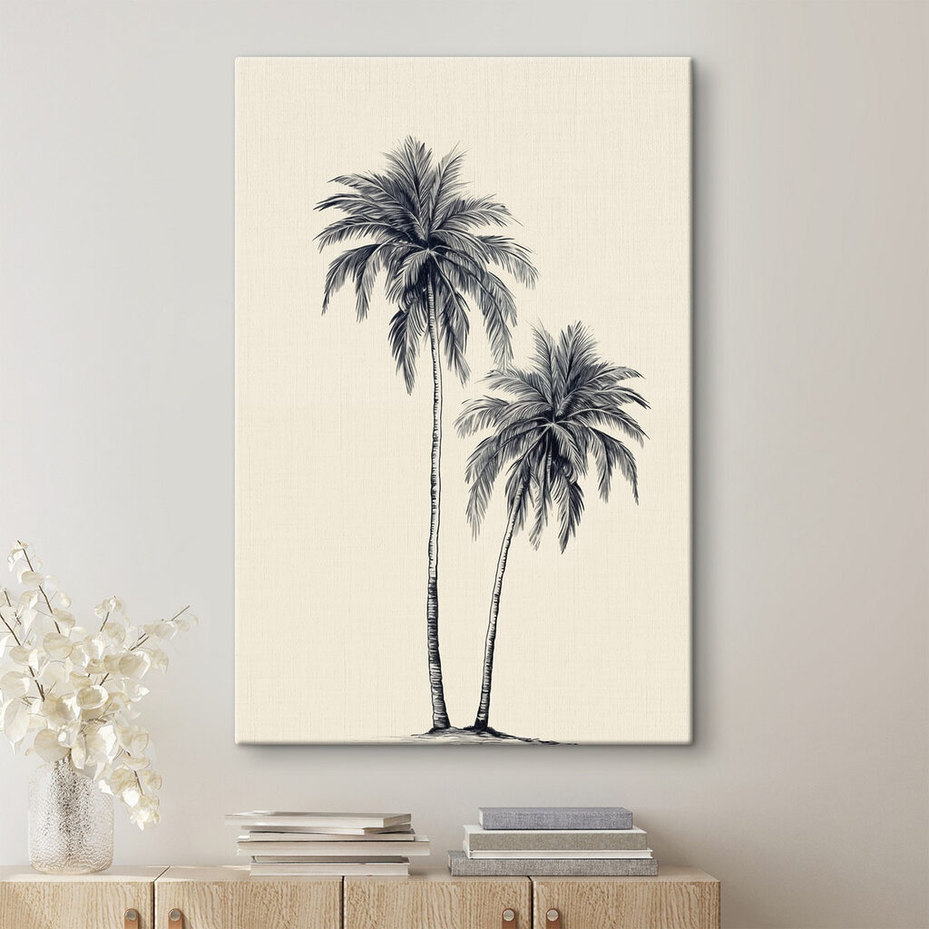 Group of palm trees Group of palm trees