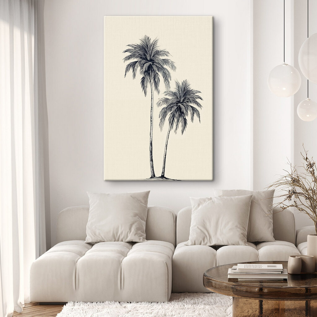 Group of palm trees Group of palm trees
