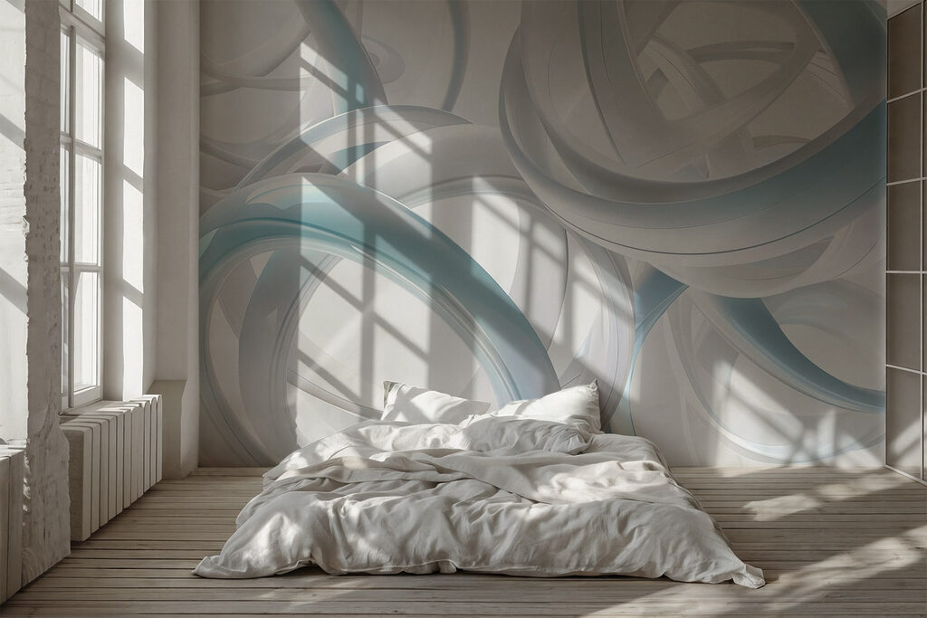 Group of white rings Group of white rings