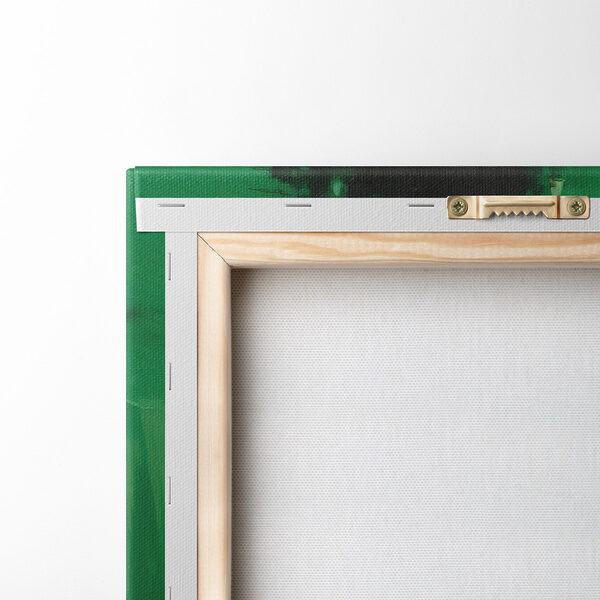 Peinture verte et jaune Peinture verte et jaune