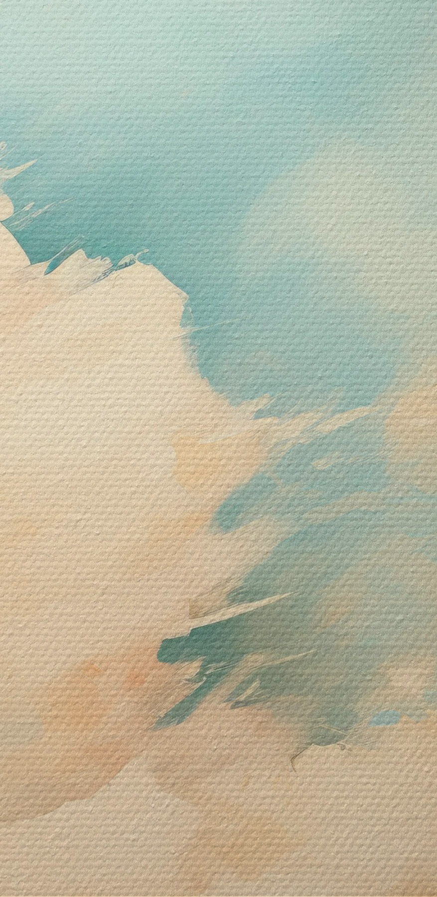 Peinture de nuages dans le ciel