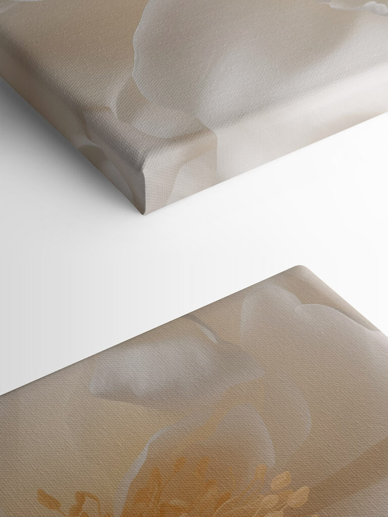 Delicate petals in soft hues