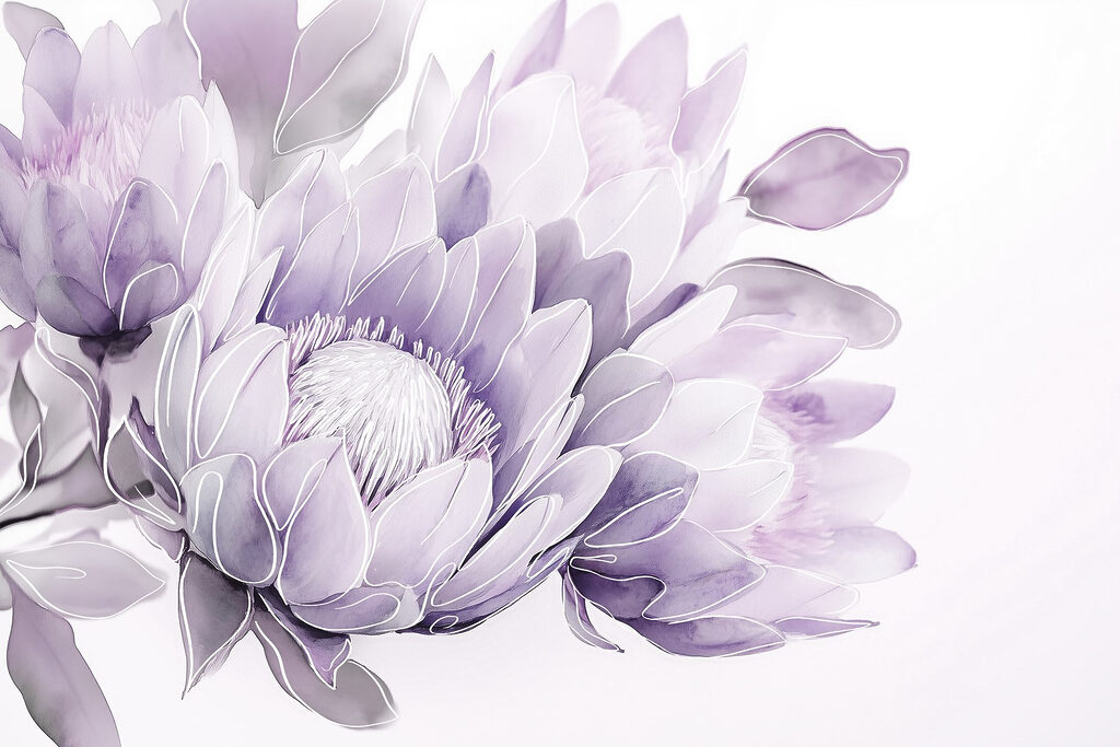 Des fleurs délicates aux teintes douces Des fleurs délicates aux teintes douces