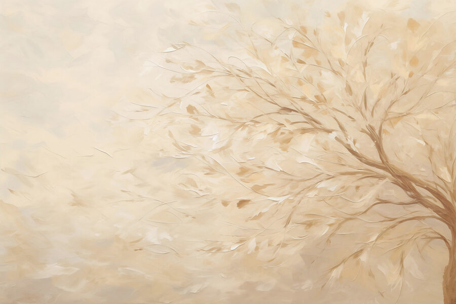 Peinture d'un arbre