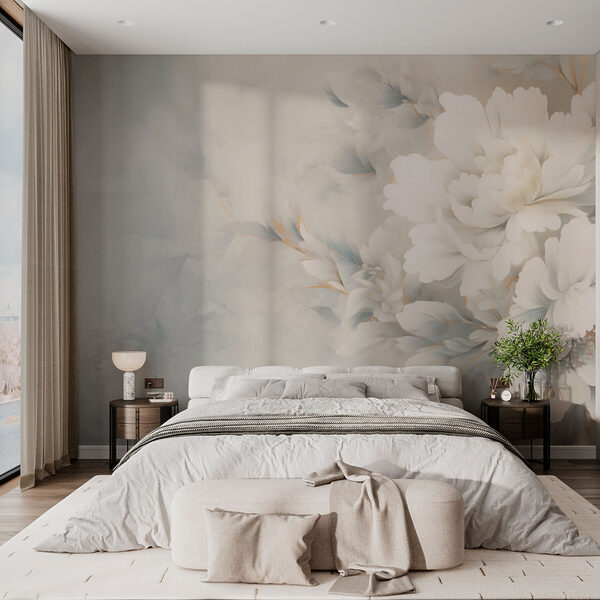 Des fleurs délicates sur une toile de fond douce Des fleurs délicates sur une toile de fond douce