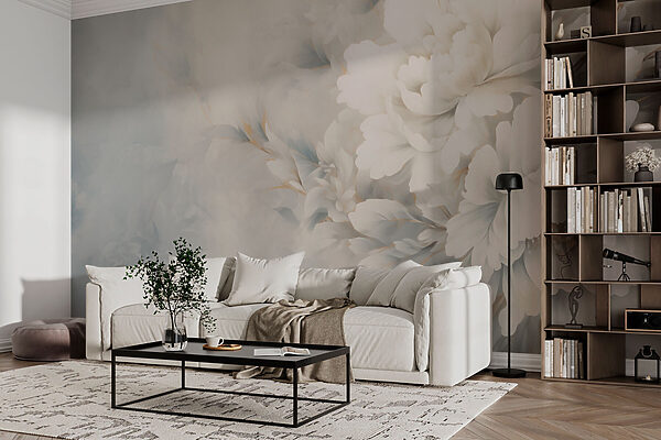 Des fleurs délicates sur une toile de fond douce Des fleurs délicates sur une toile de fond douce