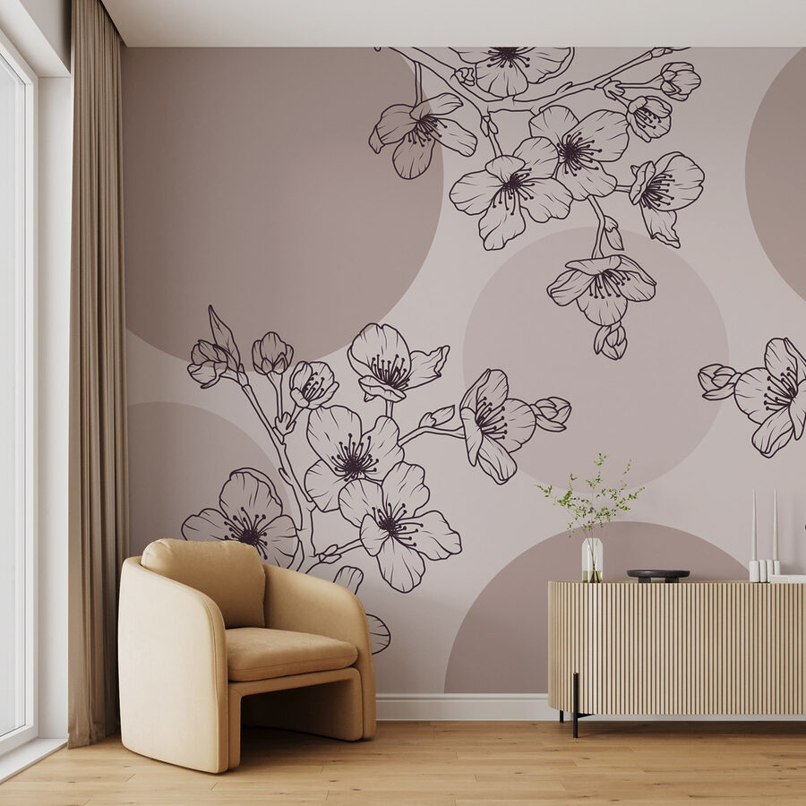 Des fleurs délicates aux teintes douces