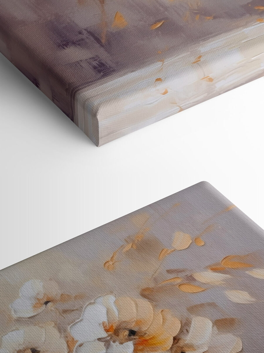 Peinture de fleurs dans un vase
