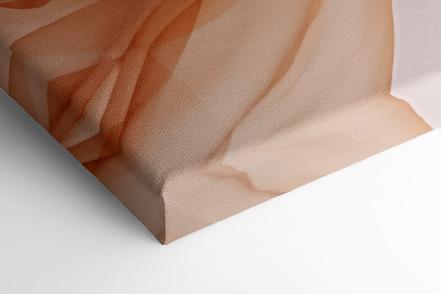 Motifs fluides dans des tons chauds