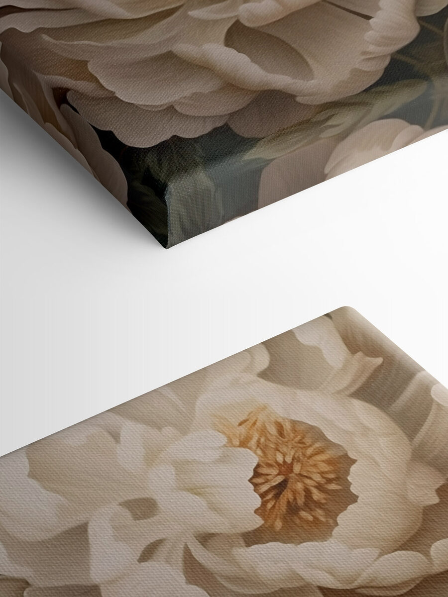 Des fleurs élégantes dans des tons doux.
