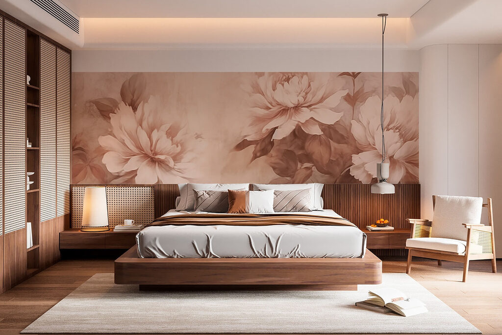 Soft petals in warm tones Soft petals in warm tones
