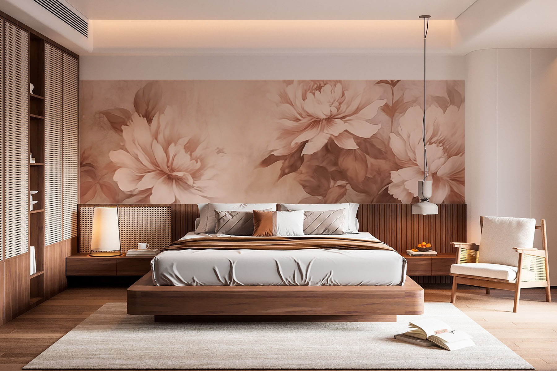 Soft petals in warm tones Soft petals in warm tones
