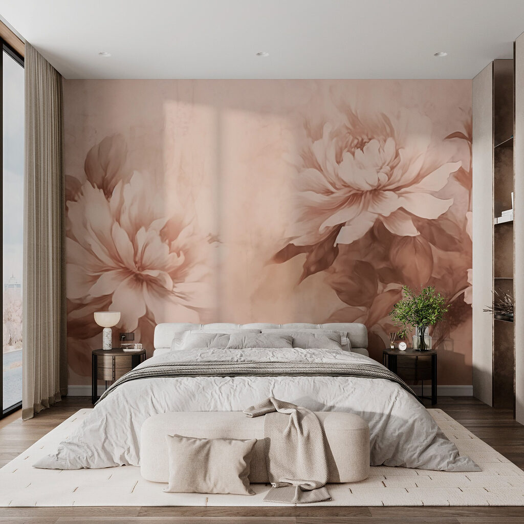 Soft petals in warm tones Soft petals in warm tones