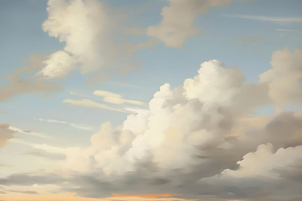 Ciel bleu avec nuages Ciel bleu avec nuages