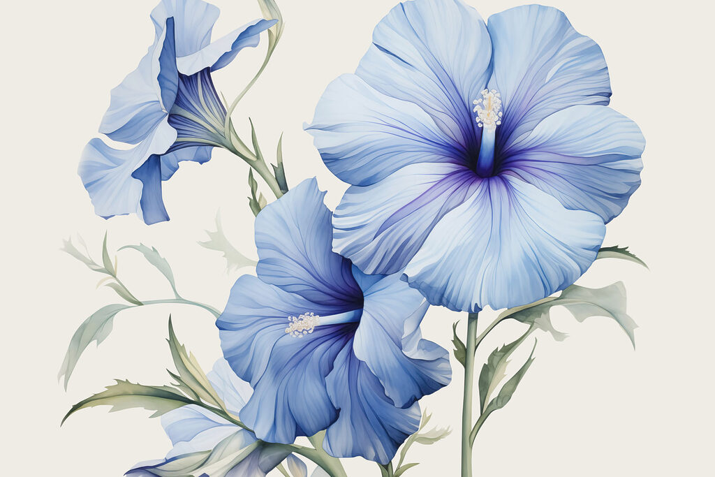 De belles fleurs bleues en pleine floraison w03624p 1024x683 - De belles fleurs bleues en pleine floraison