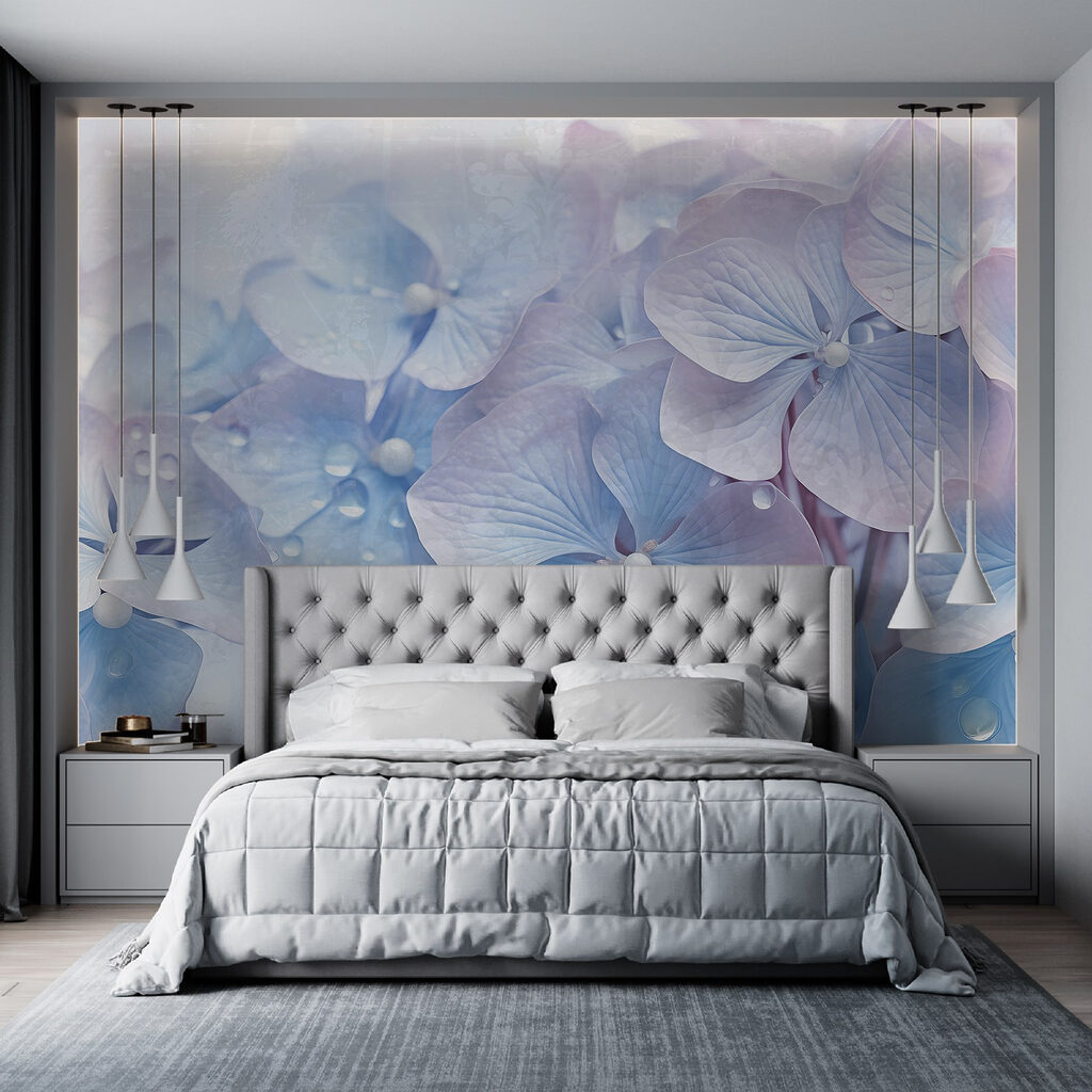 Delicate petals in soft hues