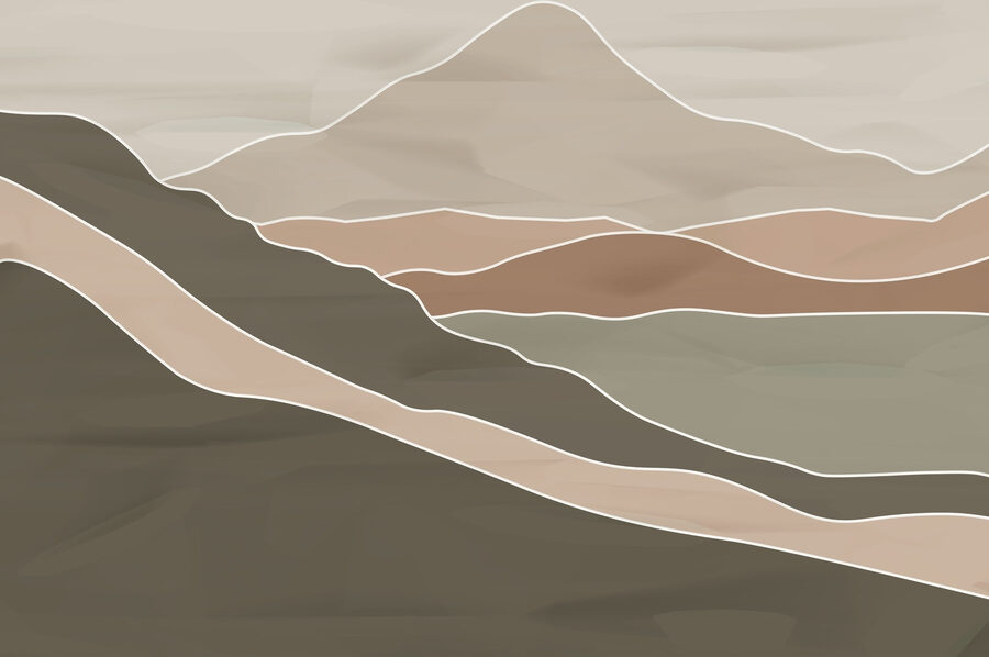 Dessin d'une montagne