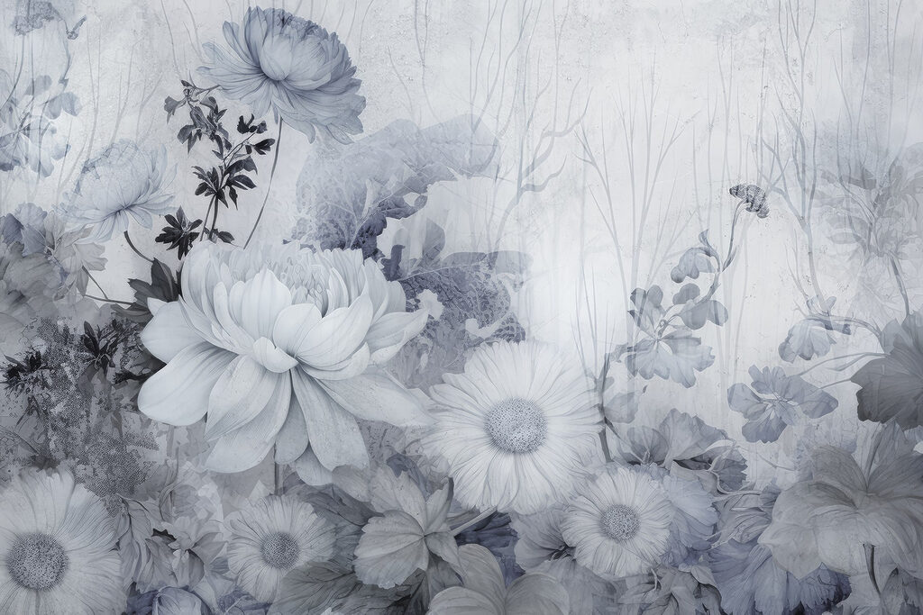 Delicate blossoms in gentle hues Delicate blossoms in gentle hues