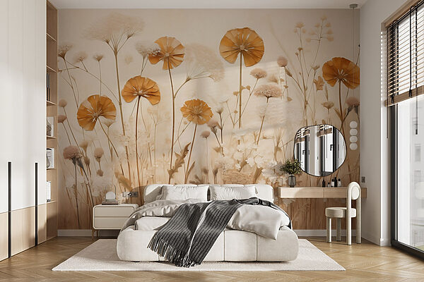 Delicate blooms in soft hues Delicate blooms in soft hues