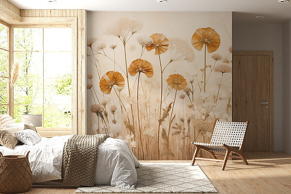 Delicate blooms in soft hues Delicate blooms in soft hues