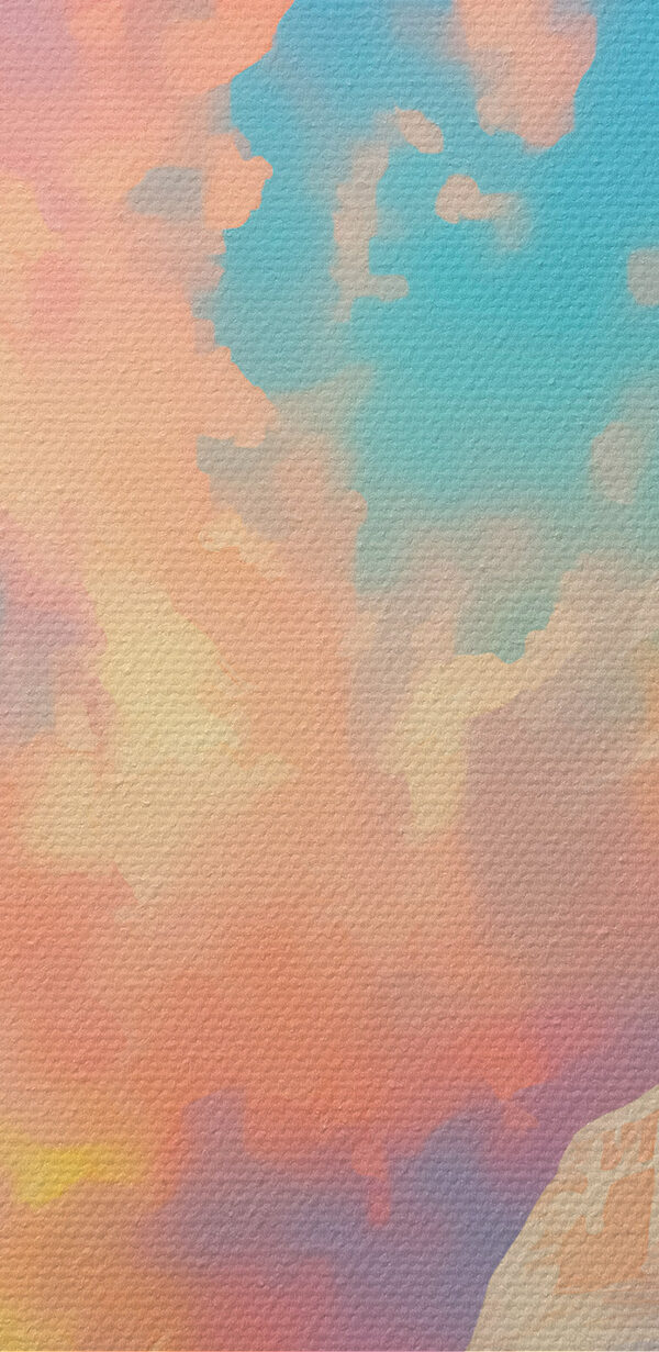 Peinture d'une montagne et de l'eau Peinture d'une montagne et de l'eau