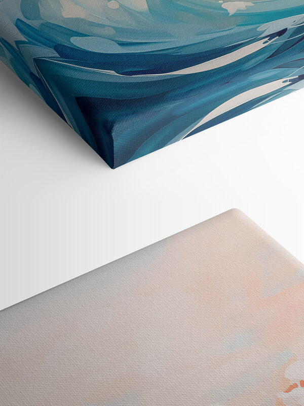 Peinture de vagues dans l'océan Peinture de vagues dans l'océan