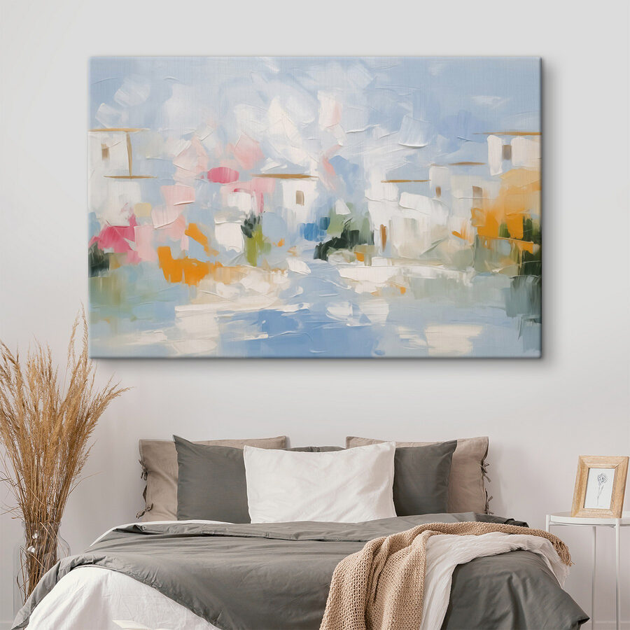 Peinture d'un paysage