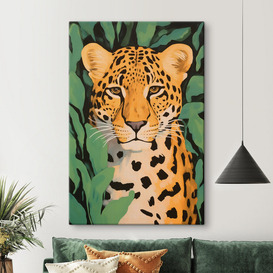 Tableaux Peinture d'un léopard