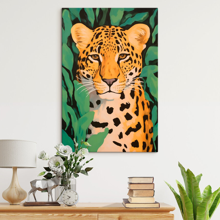 Tableaux Peinture d'un léopard – Image 2