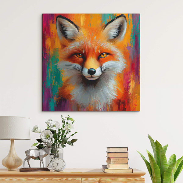 Peinture d'un renard Peinture d'un renard