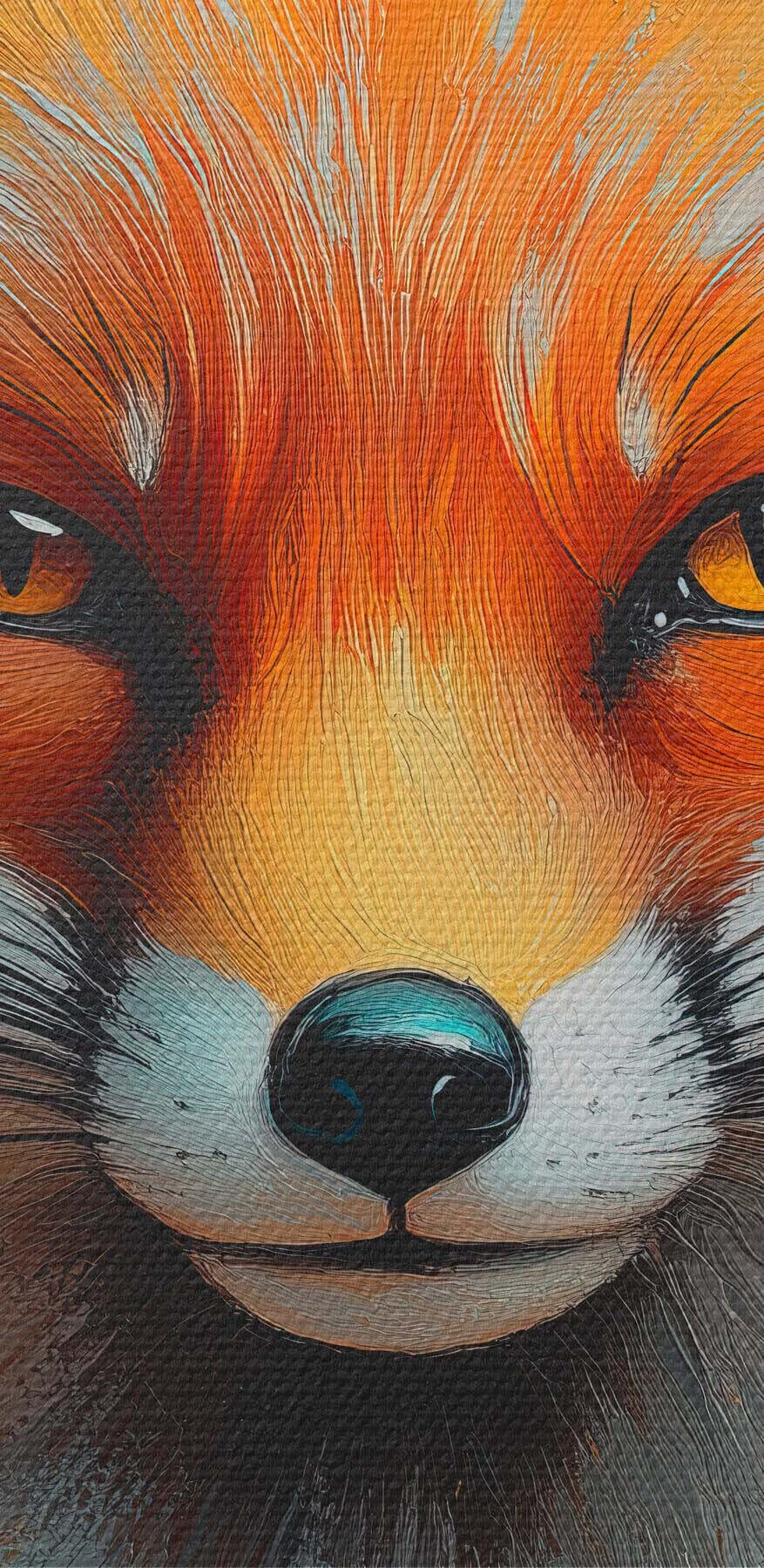 Peinture d'un renard Peinture d'un renard