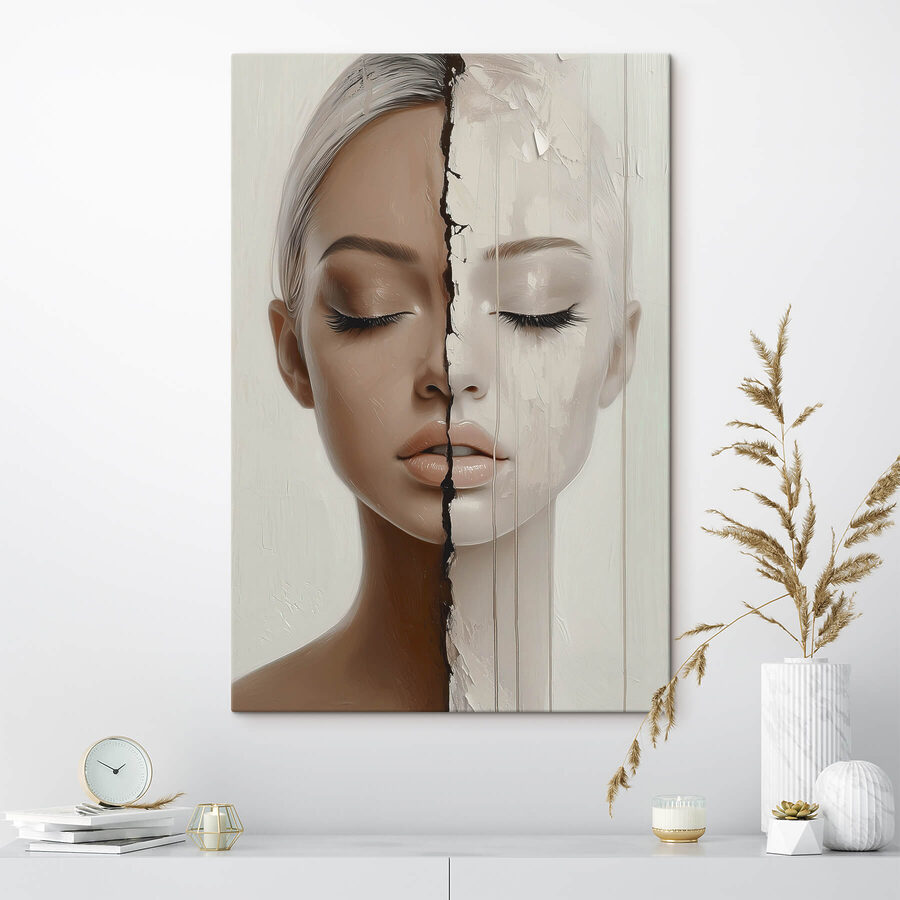 Différentes nuances de beauté s'entrechoquent ici.