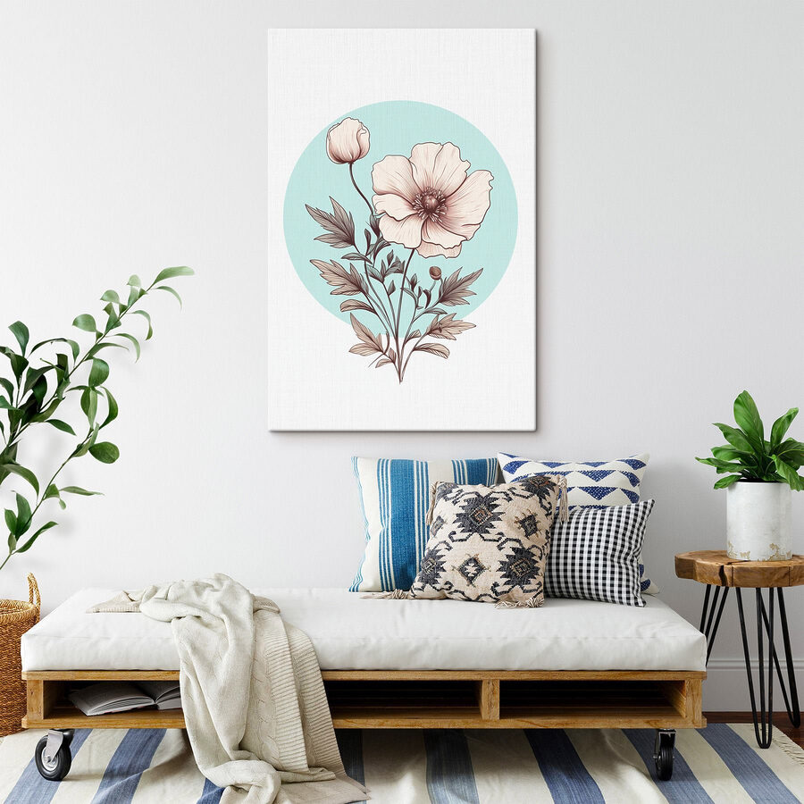 Dessin d'une fleur