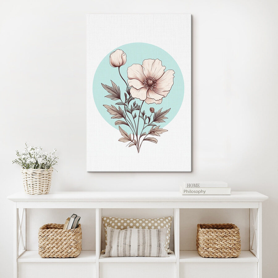 Dessin d'une fleur