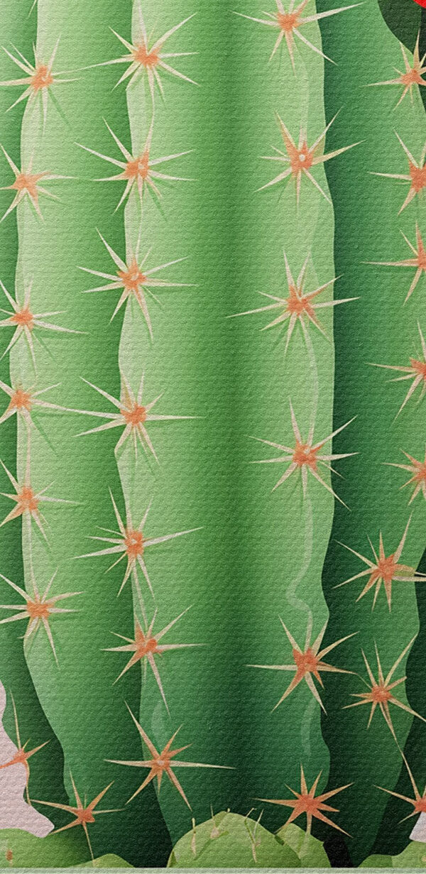 Cactus avec fleurs dans un pot Cactus avec fleurs dans un pot