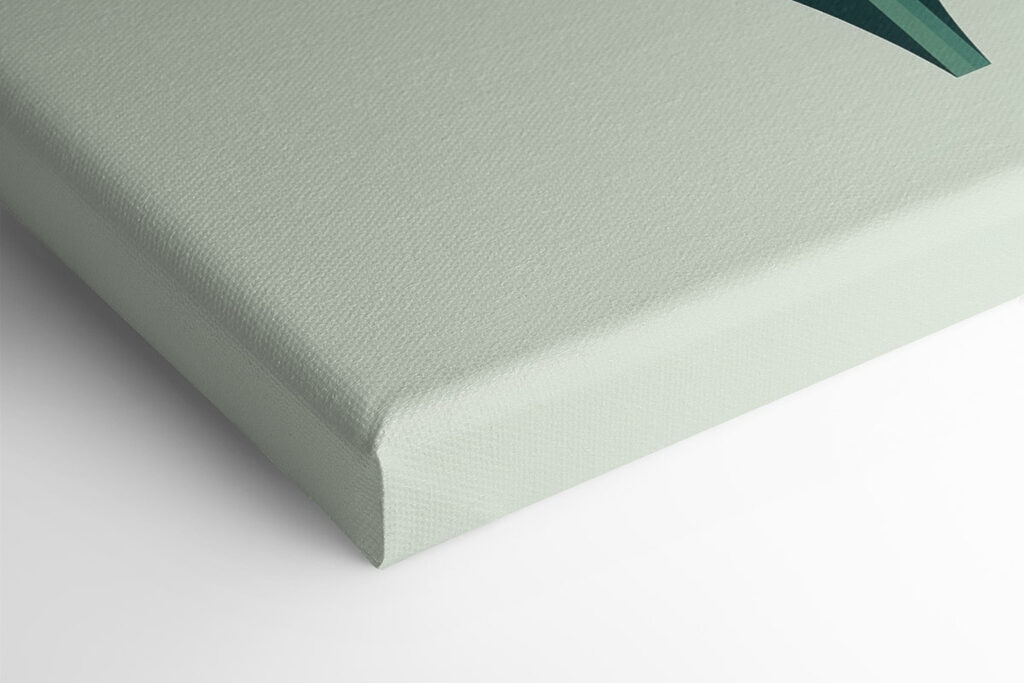 Pink flower with green leaves