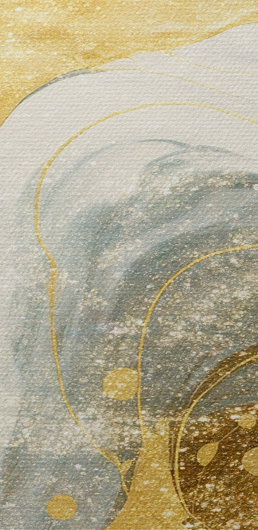Vagues abstraites dans des tons pastel.