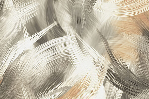 Des teintes douces dans un mouvement fluide. Des teintes douces dans un mouvement fluide.