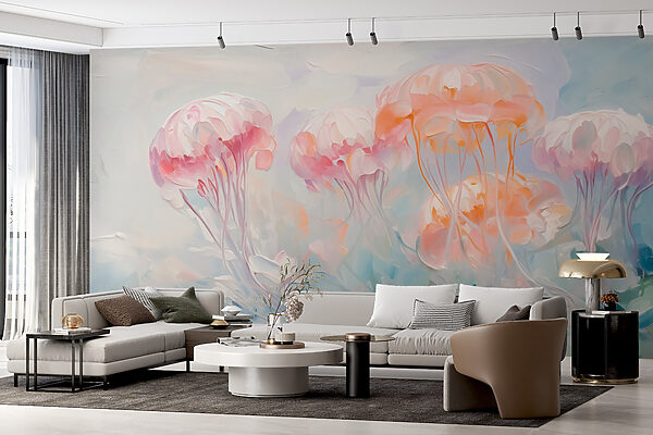 Peinture de fleurs roses Peinture de fleurs roses