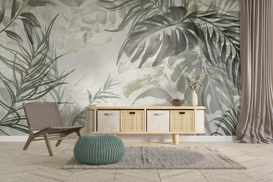 La beauté naturelle des motifs botaniques.